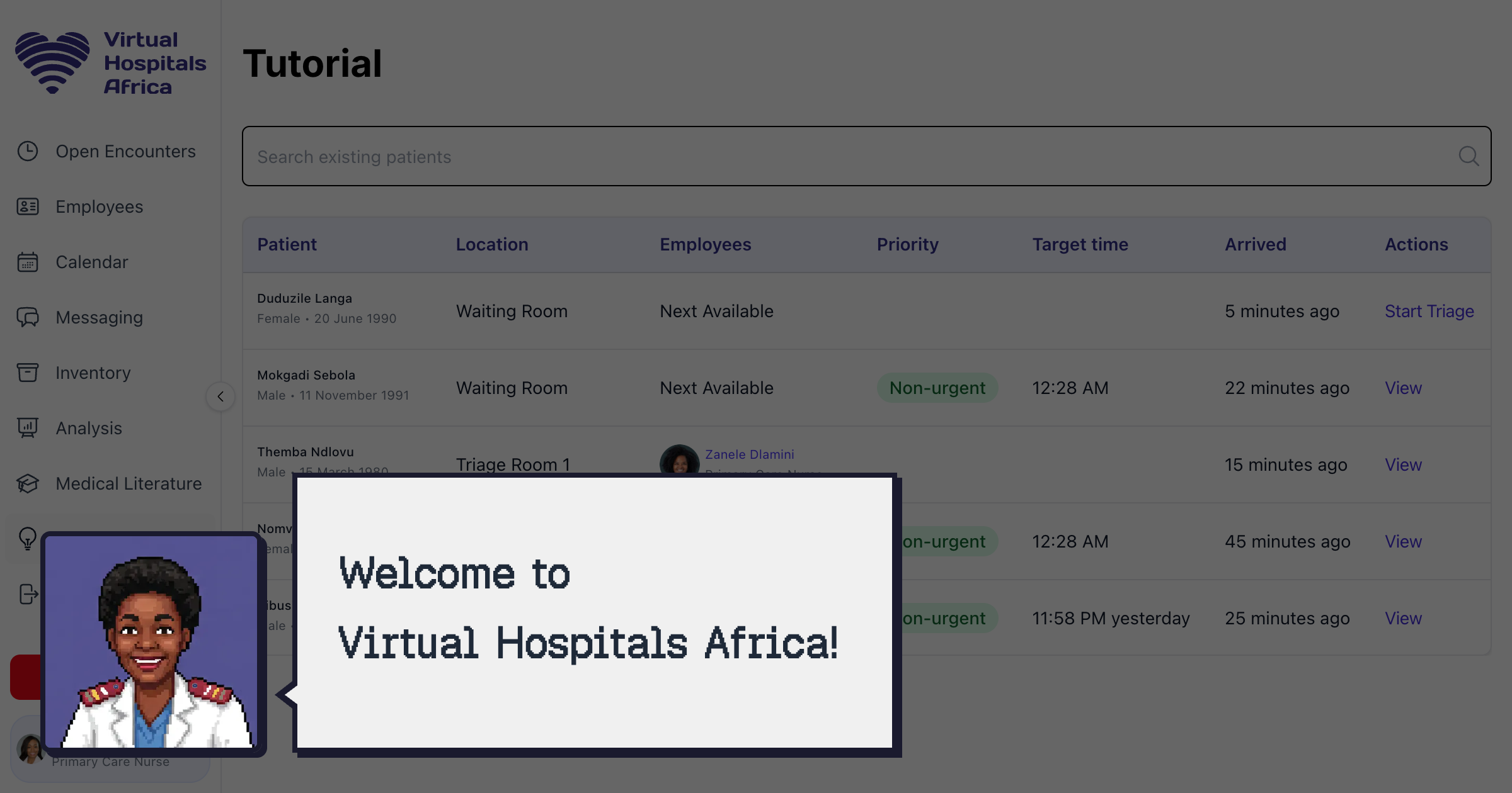 South African nurse says Welcome to Virtual Hospitals Africa