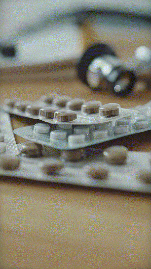 Blisters of medicines